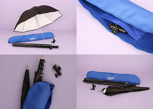 kitlastolite1 Kit parapluie Lastolite et son sac de transport