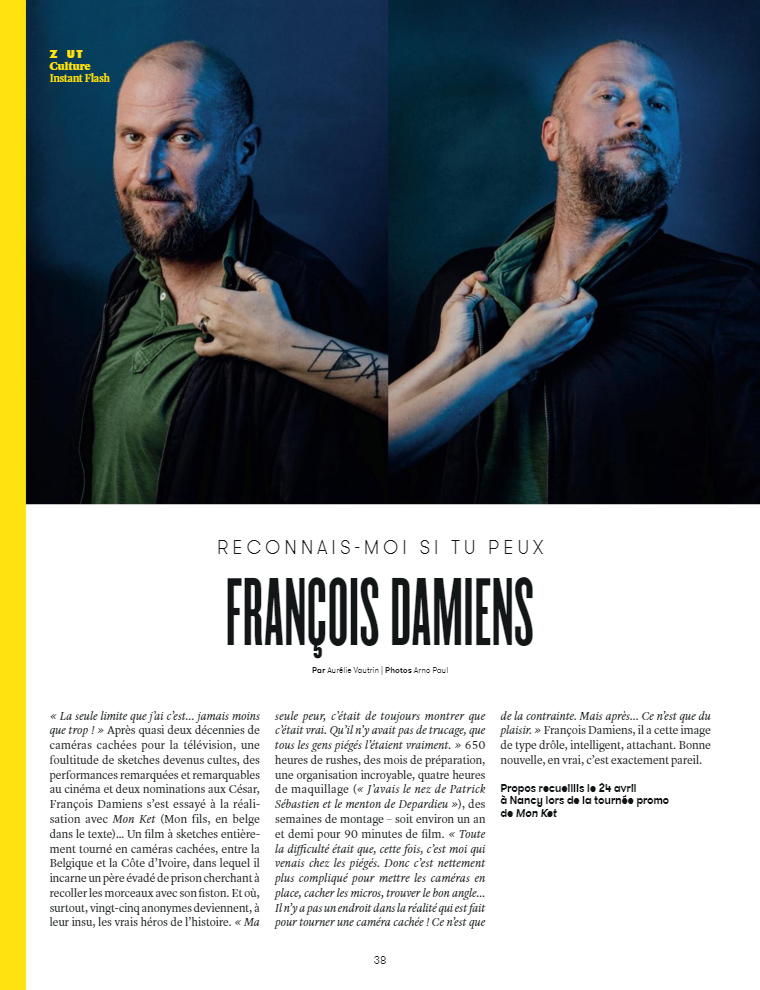 François Damiens :: portrait